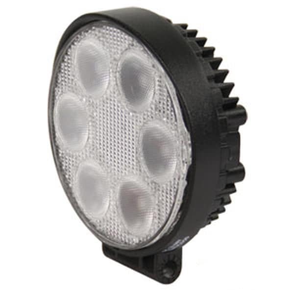 Aftermarket WL100 Round LED Flood Work Lamp 1030 Volt DC 1440 Lumens for Universal Tractors ELJ50-0371 - main